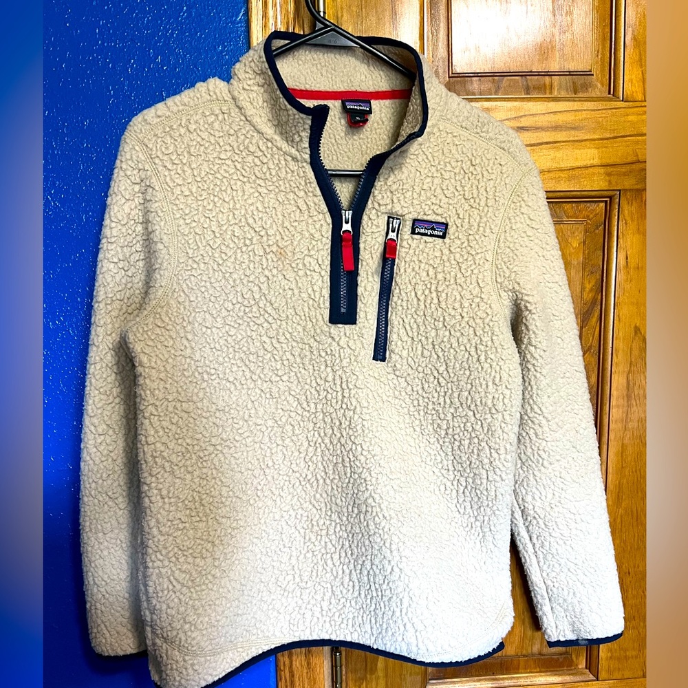 Youth Patagonia Retro 3/4 Fleece